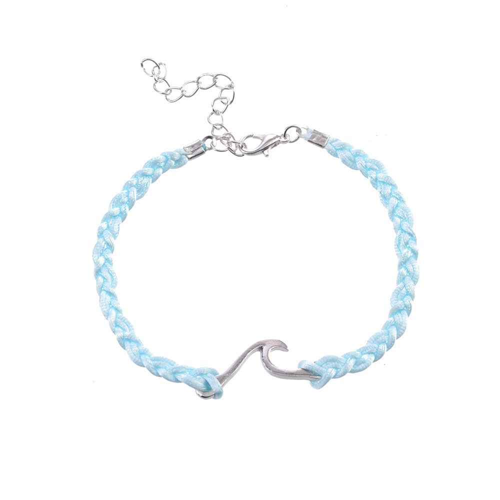 Wave blue gemstone bracelet - Image 8