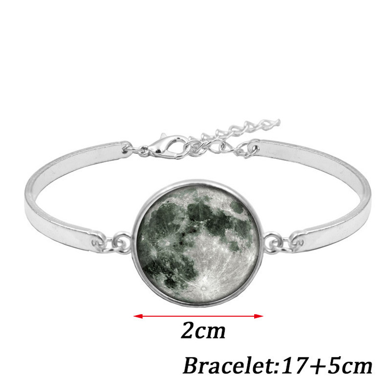 Galaxy Moon Time Gemstone Luminous Bracelet - Image 3