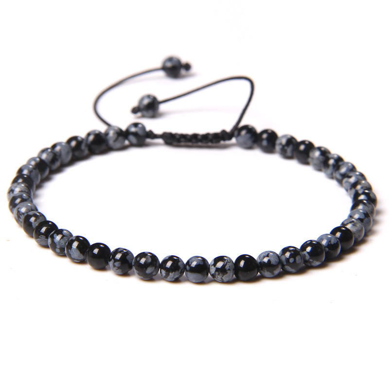 Adjustable Natural Raw Gemstone Beading Bracelet - Image 10