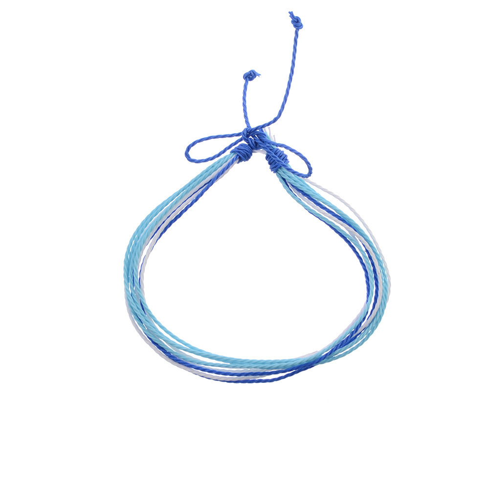 Wave blue gemstone bracelet - Image 4