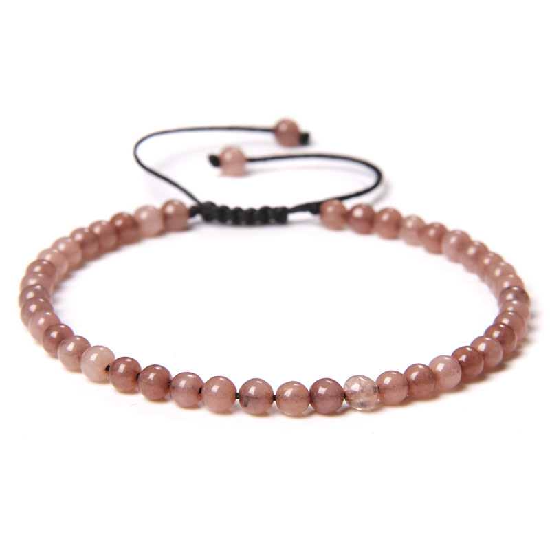 Adjustable Natural Raw Gemstone Beading Bracelet - Image 6