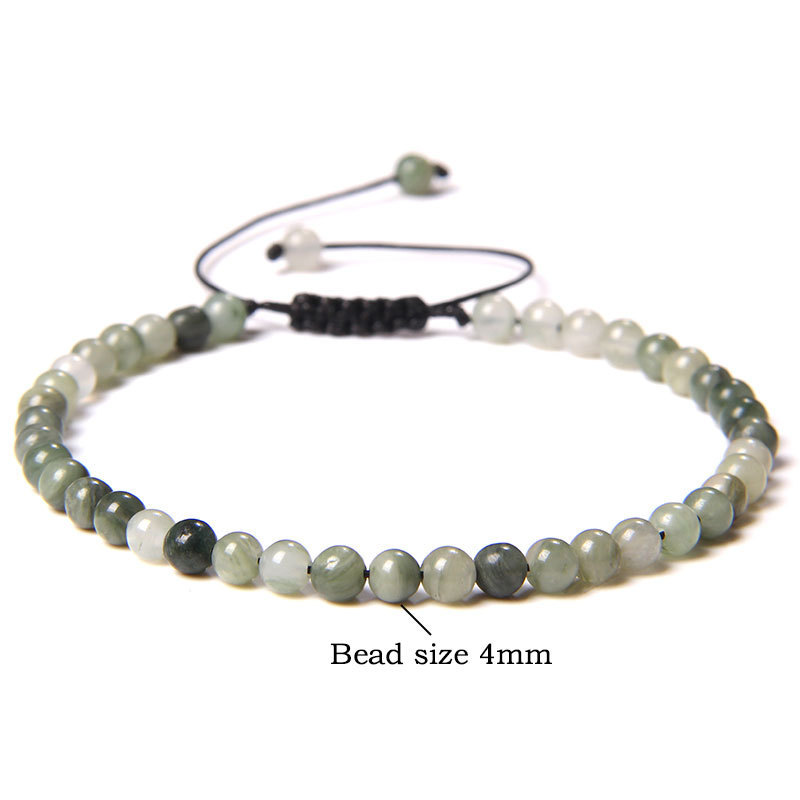 Adjustable Natural Raw Gemstone Beading Bracelet - Image 5