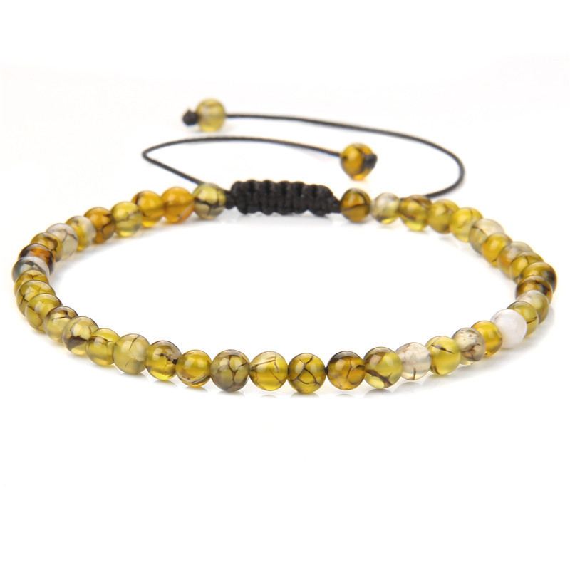 Adjustable Natural Raw Gemstone Beading Bracelet - Image 3