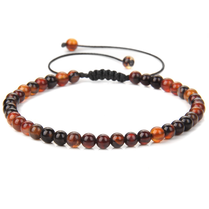 Adjustable Natural Raw Gemstone Beading Bracelet - Image 8