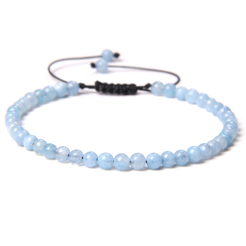 Adjustable Natural Raw Gemstone Beading Bracelet - Image 7