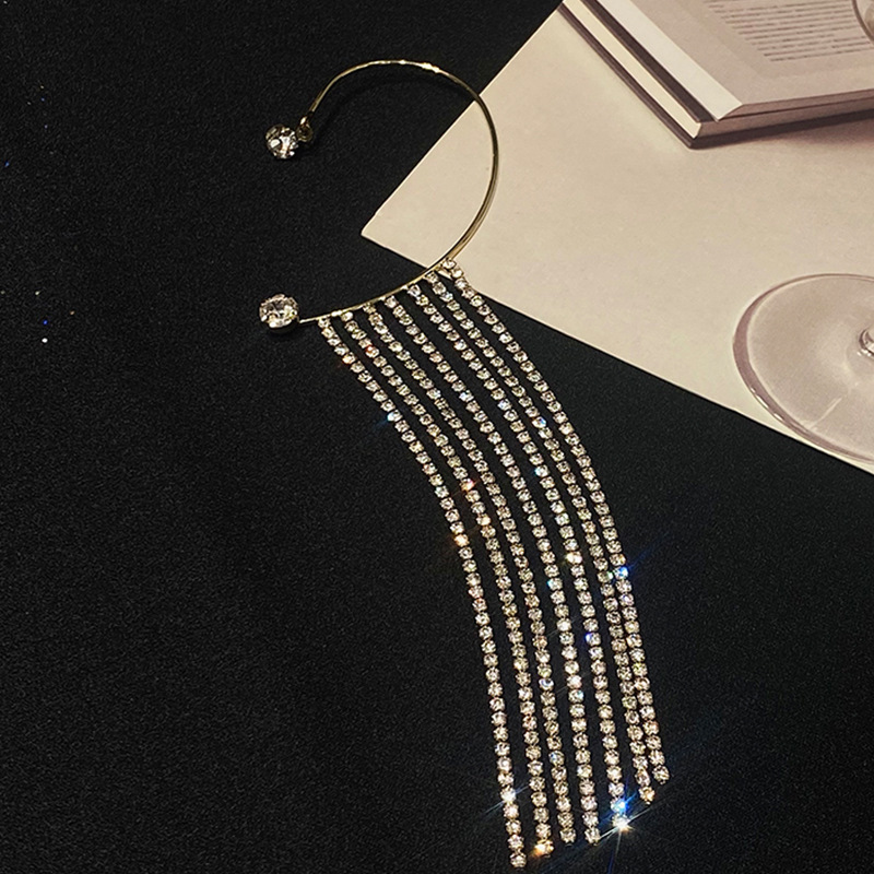 Fashionable And Simple Long Tassel Earrings - Image 9