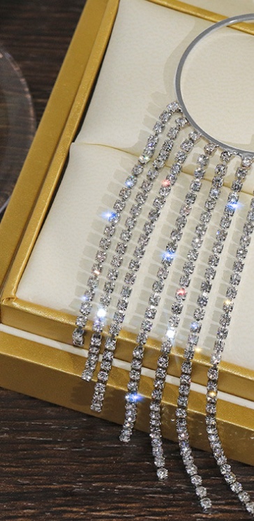 Fashionable And Simple Long Tassel Earrings - Image 8