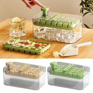 28 56 Grids Reusable Ice Mold Ice Cubes Tray DIY Moulds Ice Cubes Maker Release Homemade Ice Cubes Tray Mold Home Ice Making Tool