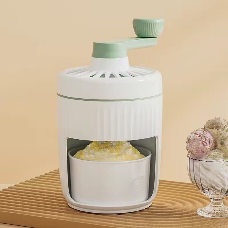 Hand-cranked Ice Shaving Machine Small Household Ice Crusher Hand-cranked Smoothie Machine Hail Ice Machine Kitchen Gadgets - Image 8