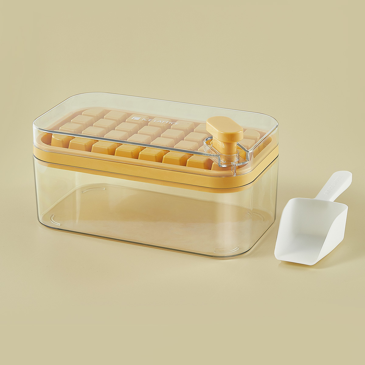 Home Refrigerator Ice Storage Box Homemade Ice Lattice Food Grade One Key Deicing - Image 5