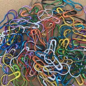 Electrophoresis Color Pear-shaped Pin Gold Silver