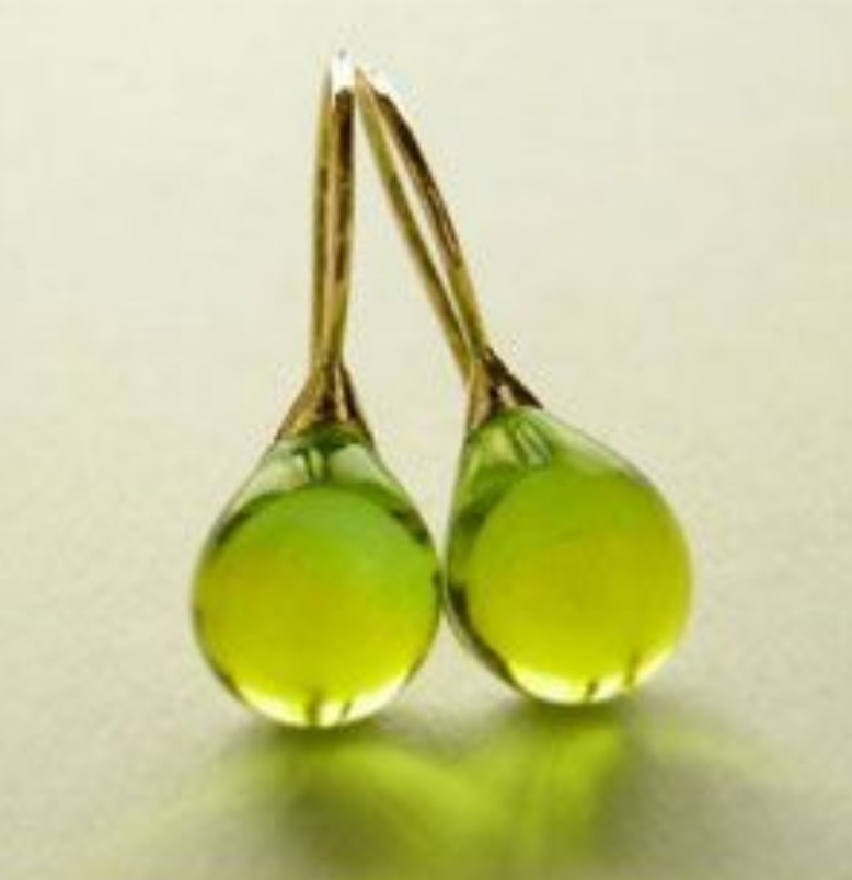 Nine-color Inlaid Cat's Eye Earrings - Image 5