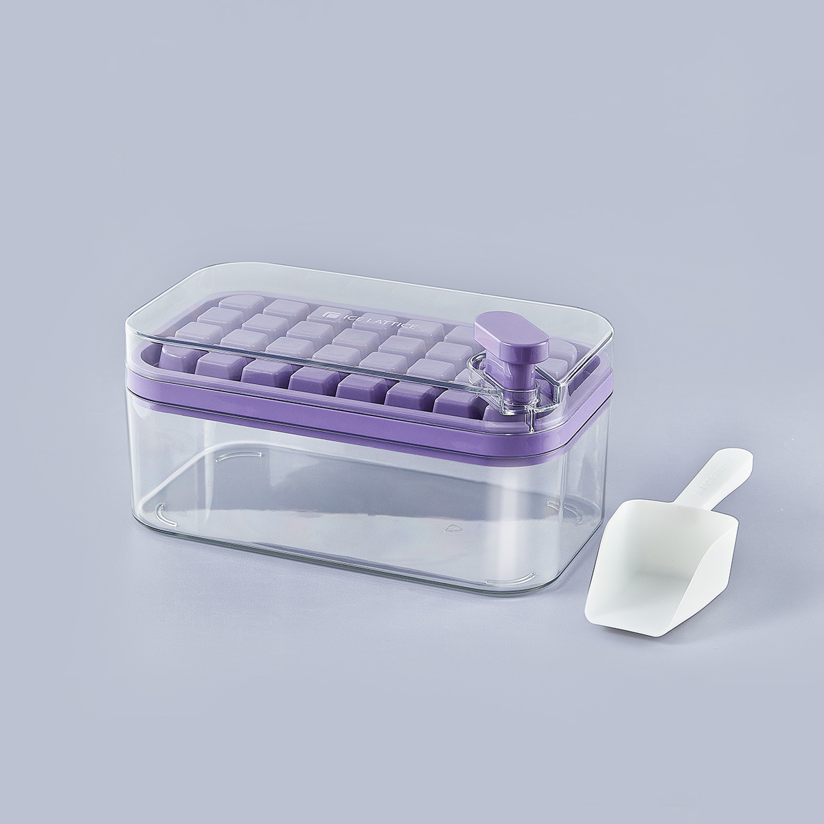 Home Refrigerator Ice Storage Box Homemade Ice Lattice Food Grade One Key Deicing - Image 3