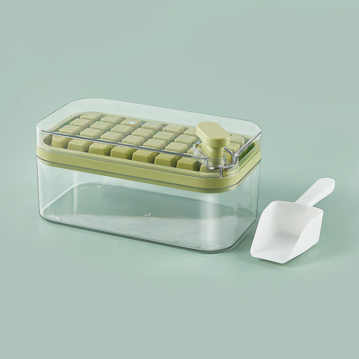 Home Refrigerator Ice Storage Box Homemade Ice Lattice Food Grade One Key Deicing - Image 9