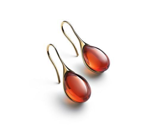 Nine-color Inlaid Cat's Eye Earrings - Image 3