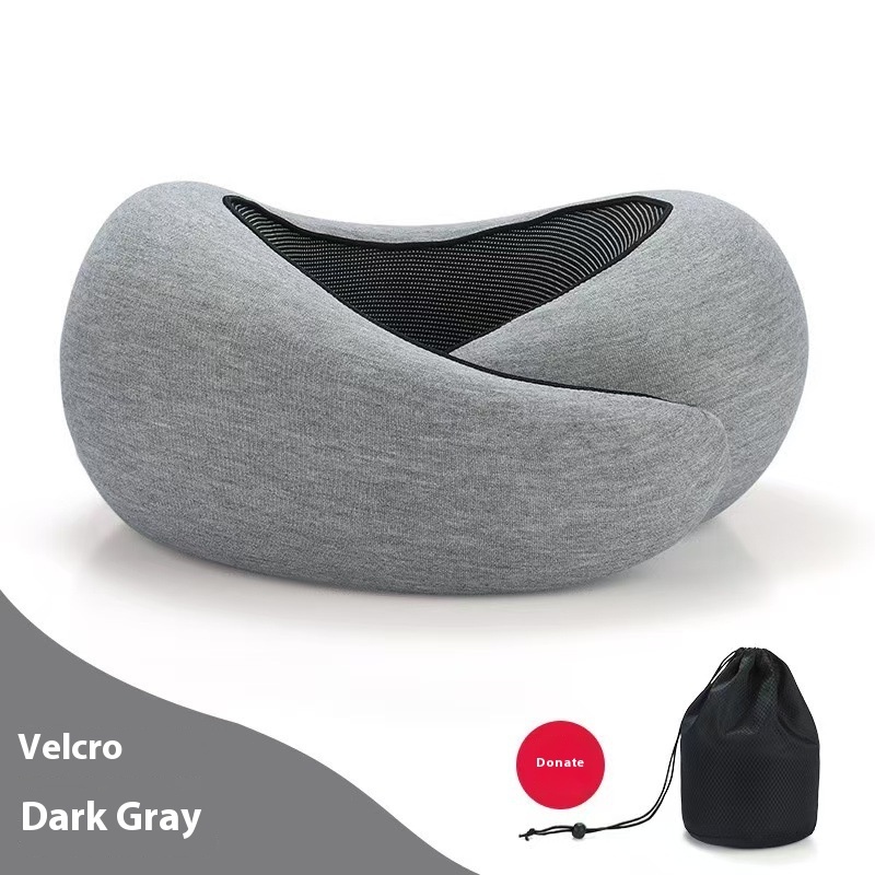 Soft Memory Foam Travel Neck Pillow U Shape Adjustable Support Comfortably Sleeping On Plane Car Office Noon Break - Image 8