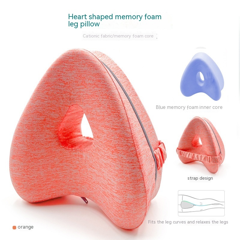 Heart-shaped Memory Foam Leg Pillow Contour Legacy Leg Pillow - Image 10