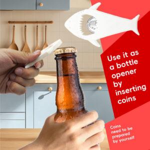 Cartoon Shark Bottle Opener Beer Screwdriver