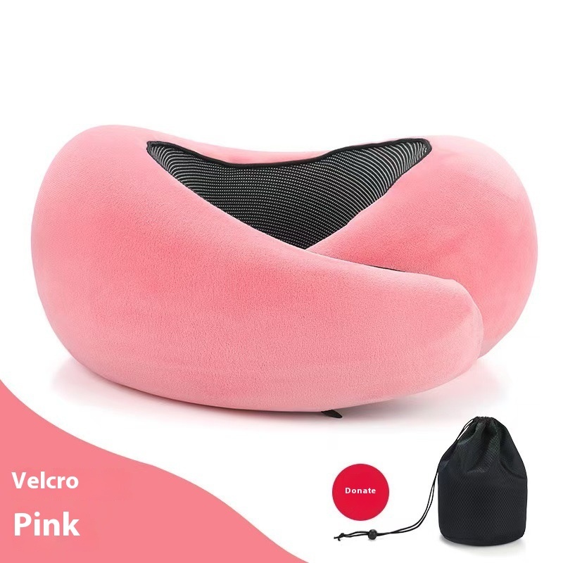 Soft Memory Foam Travel Neck Pillow U Shape Adjustable Support Comfortably Sleeping On Plane Car Office Noon Break - Image 10