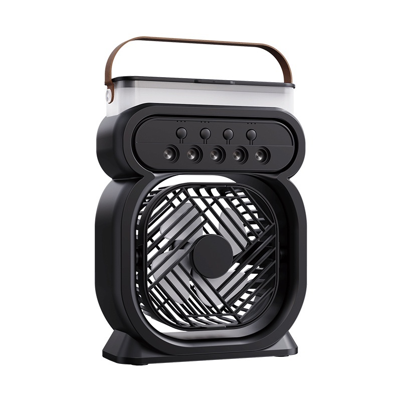 3 In 1 Portable Air Conditioner Evaporative Air Cooler LED Night Lights 3 Speeds Humidifier Fan For Home Office - Image 7